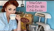 Vintage Gadgets- 1950's Color Glo Flavo-Matic Coffee Percolator