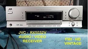 JVC - RX 5032V - RECEIVER = VENDIDO