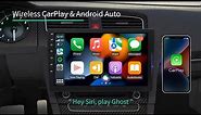 Eonon latest 10.1" Android 12 Car Stereo with Wireless CarPlay & Android Auto | 2023 Universal 2 Din