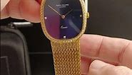 Patek Philippe Golden Ellipse Blue Dial Yellow Gold Diamond Watch 3875 Review | SwissWatchExpo
