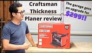 Craftsman Planer Review. Easy on the budget, but will it last?