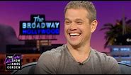 Matt Damon Discovered His Fear of Heights at 34