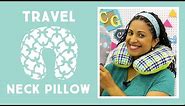 Travel Neck Pillow: Easy Sewing Tutorial with Vanessa of Crafty Gemini Creates