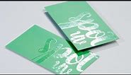 Spot UV Business Cards