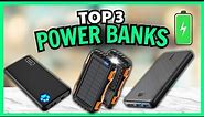 The 3 BEST POWER BANKS/PORTABLE CHARGERS of 2024! What Power Bank is the Best?