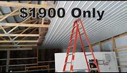 Pole Barn Steel Ceiling Liner Install Tips & Ideas