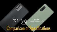 Nokia G42 vs. Sony Xperia 10 V: A Comparison of Specifications