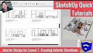 Interior Elevations in Layout from Your SketchUp Model - Interior Design Modeling for Layout #7