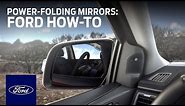 Resynchronizing Your Power-Folding Mirrors | Ford How-To | Ford