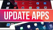 How to Update Apps on iPad 2021 | iPad mini, iPad Air, iPad Pro