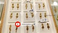 1 Gram Gold Earrings || Fathima Jewellers 1 Gram Earring Collections || Dailywear Earrings