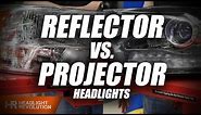 Difference between Projector and Reflector Headlights - What's the big deal?