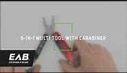 EAB - 6 in 1 Multitool with Carabiner