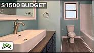 DIY Bathroom Remodel | From Start To Finish