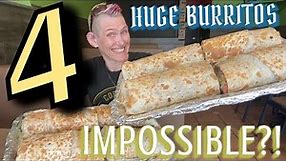BIG BURRITO CHALLENGE X2 !! | NEVER BEEN DONE | MOLLY SCHUYLER | MOM VS FOOD | CAN IT BE DONE?!