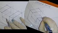 Example 1 Isometric drawing| Pictorial drawing| Solid Geometry