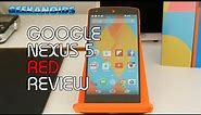 Google Nexus 5 Red Edition Review