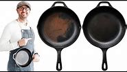 How to Restore, Season and Clean a Cast Iron Skillet