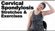 Cervical Spondylosis Stretches & Exercises - Ask Doctor Jo