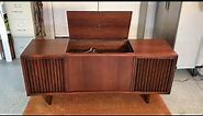 1966 RCA "Annapolis" Stereo Console Record Player, Fully Serviced and Bluetooth Installed.....