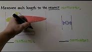 2nd Grade Math 9.3, Measure With a Centimeter Ruler