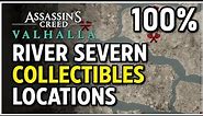 Assassin's Creed Valhalla - River Severn: All Collectibles (River Raids)