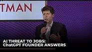 ET Conversations with Sam Altman: ChatGPT founder on truth behind job loss fears