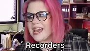 How recorders became integrated into schools #fyp #xyzbca #comedy #funny #funnymemes #fun #dankmemes #tiktok #funnyvideos #jokes #viral #laugh #trending #comedian | Stanzi Potenza-Reels