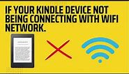 Kindle not connecting to Wifi, just Fix it. | Kindle software update