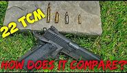 22 TCM Caliber Comparison; Just how hard does the 22 TCM hit compared to 22LR, 9mm, and .223?