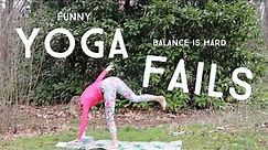 Funny Yoga Fails Bloopers 2021 April Fools Day