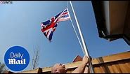 Gulf War veteran has been ordered to take down Union Jack flag
