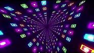 Trippy Psychedelic Visuals Tunnel Travel | VJ Loops Screensaver | 10 Minute Wallpaper & Background!