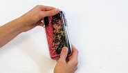 Case-Mate iPhone X Case - GLOW WATERFALL - Glow in The Dark Cascading Liquid Glitter - Protective...