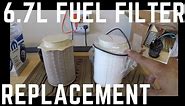 Ram 6.7L Cummins BOTH Fuel Filter Replacement *HOW-TO*