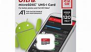 Thẻ nhớ MicroSD 512GB Sandisk Ultra A1 120 MB/s - Tuanphong.vn