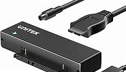 Unitek USB 3.0 to SATA III Hard Drive Adapter External Kit Cable for 2.5 3.5 Inch HDD/SSD Hard Drive Disk, Optical Drive, with 12V/2A Power Adapter, Support UASP