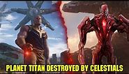 Did A Celestial Emergence Destroy Thanos's Planet?