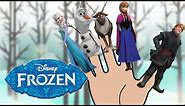 Frozen Finger Family Song - Finger Family Disney Frozen Nursery Rhymes