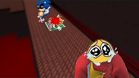 Sonic camping be crazy (sonic.exe eggman gameplay with memes)