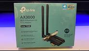 tp-link AX3000 Wi-Fi 6 Bluetooth 5.0 PCIe Adapter install | Tech & Tools