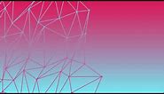 Pink and Blue Plexus Abstract Gradient Loop 4K [ Background ]