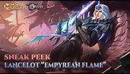 New Skin | Lancelot "Empyrean Flame" | Mobile Legends: Bang Bang