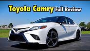 2019 Toyota Camry: FULL REVIEW | The Crazy Cool Camry Adds Apple CarPlay!