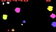 Atari 2600 Game: Asteroids (1981 Atari)