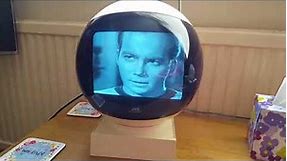 JVC video sphere up and running With Sky Tv 1970s Vintage Tv