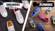 Sneakers vs Running Shoes