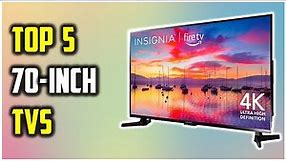 ✅Best 70-Inch TVs 2024 | 5 Best 70-Inch TVs Review | Discovering the Best 70-Inch TVs