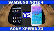 Samsung Galaxy Note 4 Vs Sony Xperia Z3 Full In-Depth Comparison