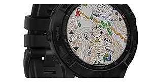 Garmin 010-02157-00 Fenix 6X Pro, Premium Multisport GPS Watch, Features Mapping, Music, Grade-Adjusted Pace Guidance and Pulse Ox Sensors, Black